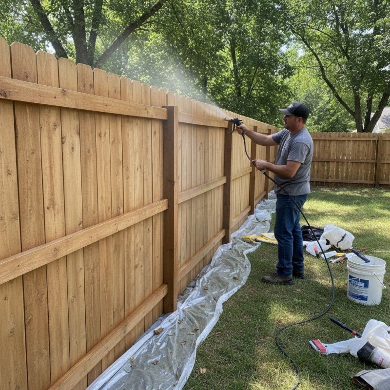 Cedar Fence Sealing in Redmond, WA
