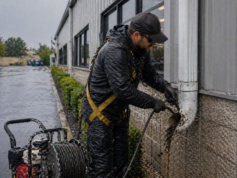 Commercial Gutter Unclogging in Littleton, CO