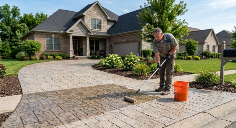 Concrete Driveway Sealing in Alpharetta, GA