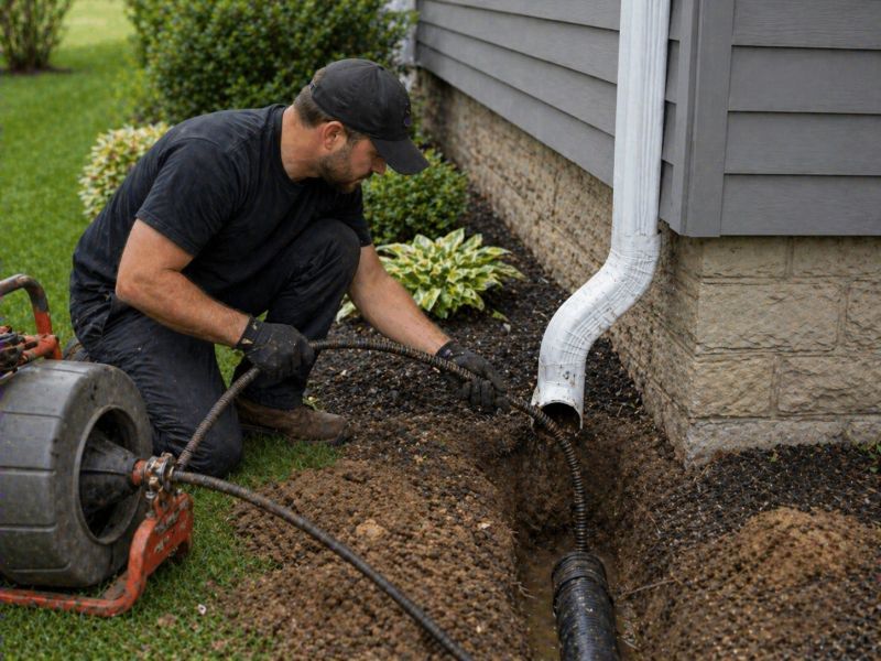 Downspout Cleaning in Annapolis, MD