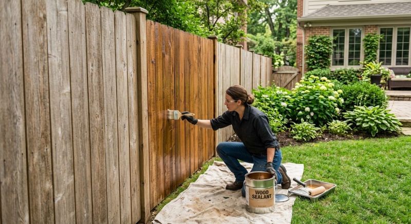 Fence Sealing in Puyallup, WA
