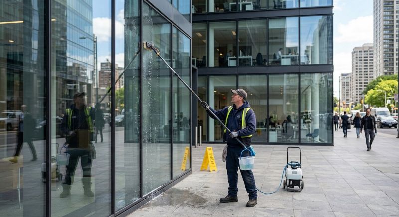 Office Building Window Washing in Littleton, CO