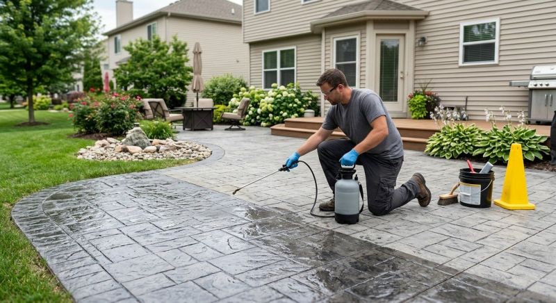 Pool Patio Sealing in Bellevue, WA