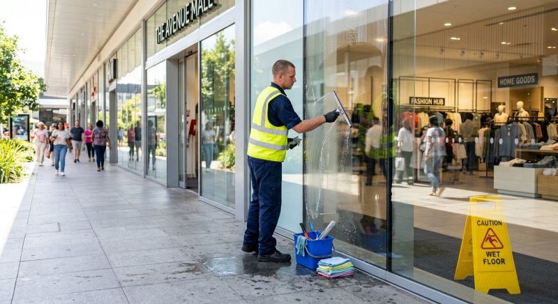 Strip Mall Window Cleaning in Denver County, CO