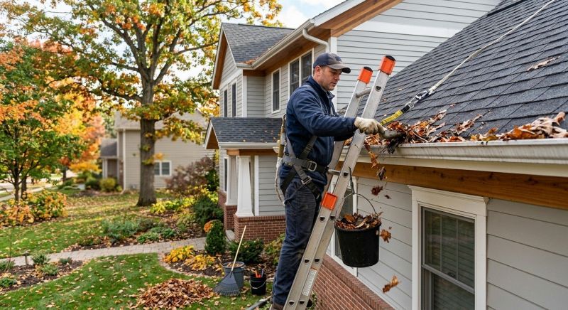Clogged Gutter Clearing in Richmond, VA