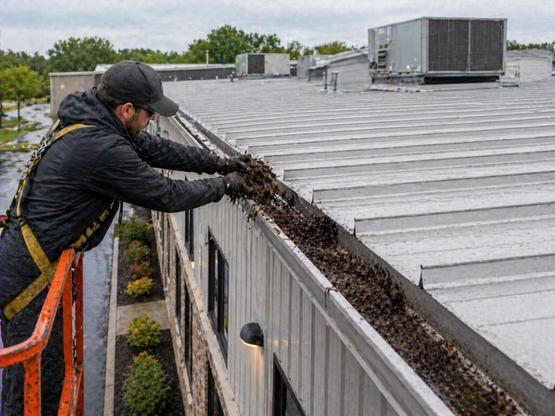Commercial Downspout Cleaning in Denver, CO
