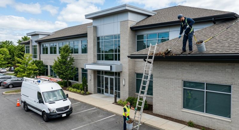 Commercial Gutter Maintenance in Sacramento, CA
