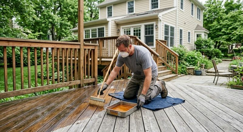 Concrete Deck Sealing in Kansas City, KS