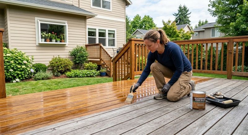 Concrete Deck Sealing in Seattle, WA