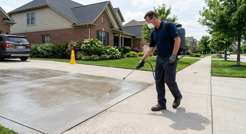 Concrete Driveway Sealing in Alpharetta, GA