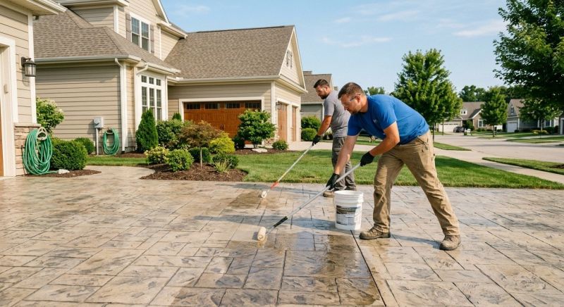 Concrete Driveway Sealing in Seattle, WA