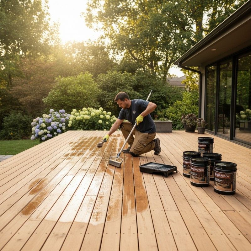 Deck Sealing in Alpharetta, GA