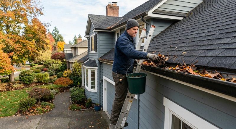 Eavestrough Clearing in Fredericksburg, VA