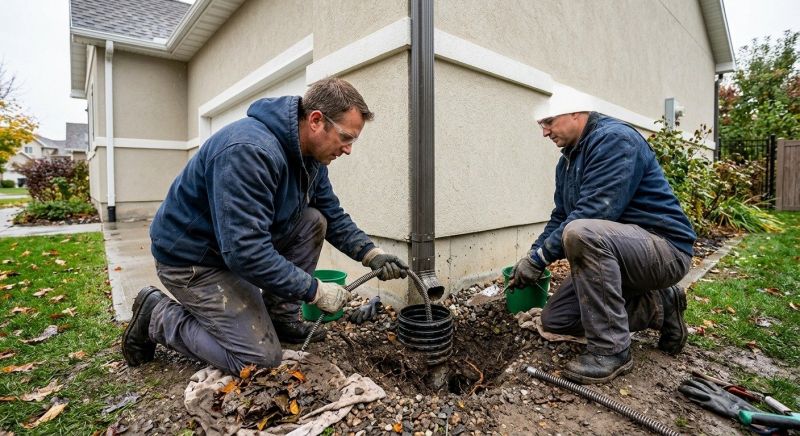 Gutter Downspout Unclogging in Monmouth County, NJ
