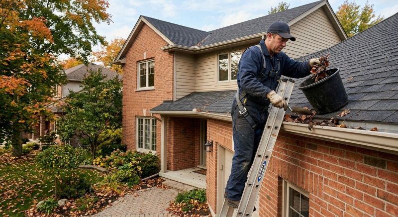 Gutter Leaves Removal in Long Island, NY