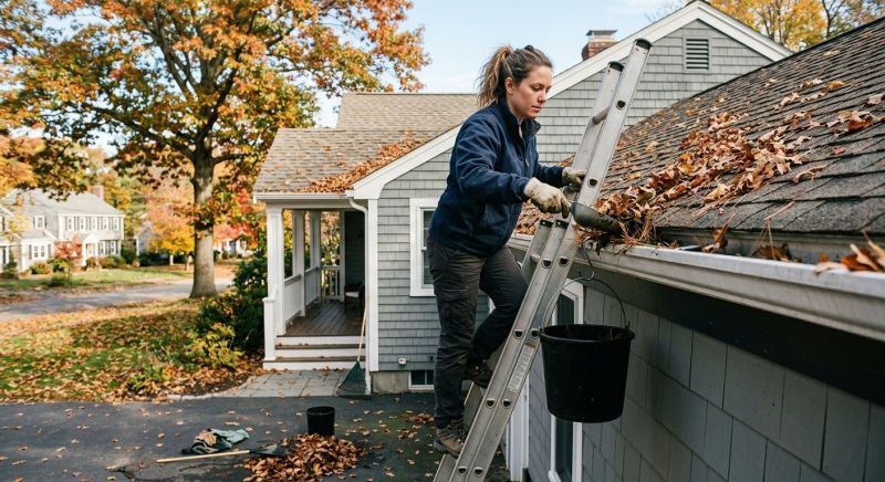 Gutter Leaves Removal in Frederick, MD