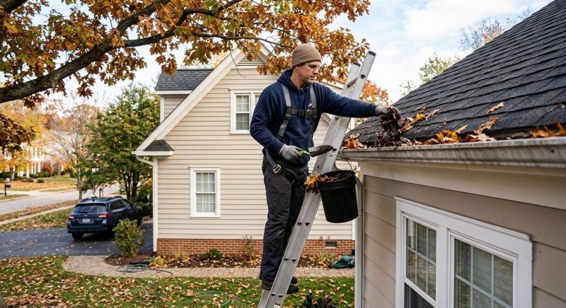 Gutter Pine Needle Removal in Arvada, CO