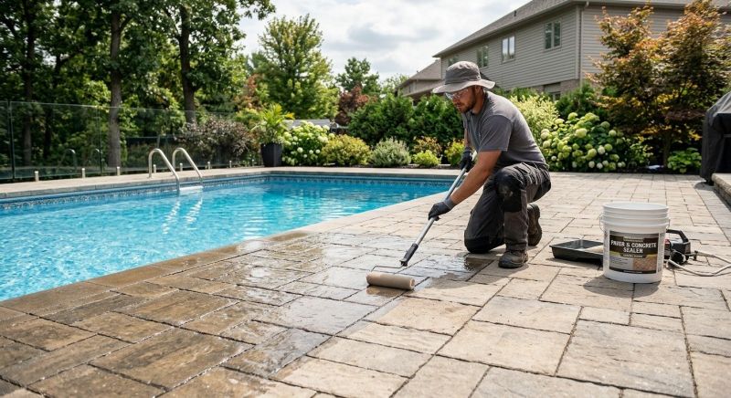 Hardscape Sealing in Renton, WA