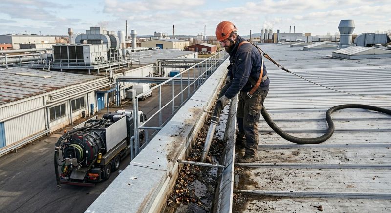 Industrial Gutter Cleaning in Denver, CO