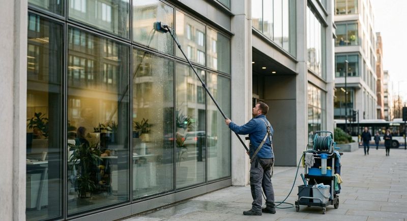 Office Building Window Washing in Denver County, CO