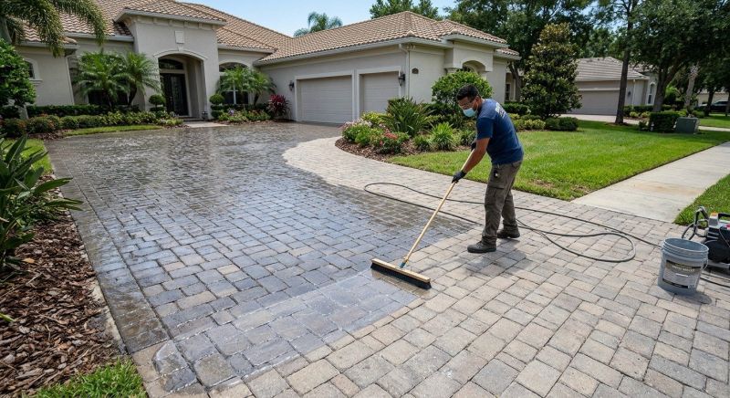 Pavers Sealing in Alpharetta, GA