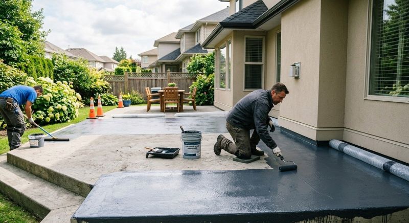 Pool Patio Sealing in Puyallup, WA