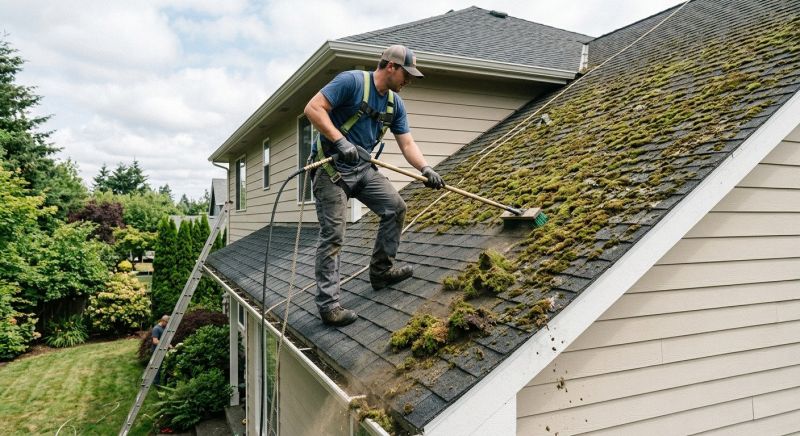 Roof Fungus Removal in Vancouver, WA