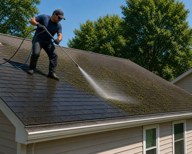 Roof Mildew Removal in Vancouver, WA