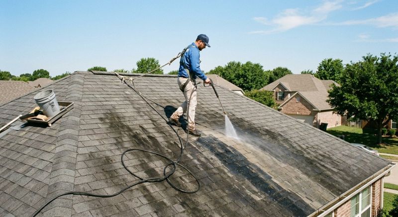 Shingle Roof Washing in Vancouver, WA