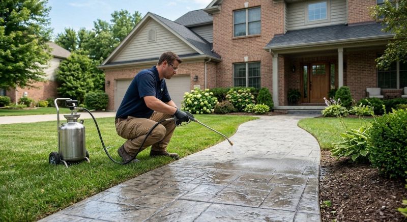Sidewalk Concrete Sealing in Gig Harbor, WA