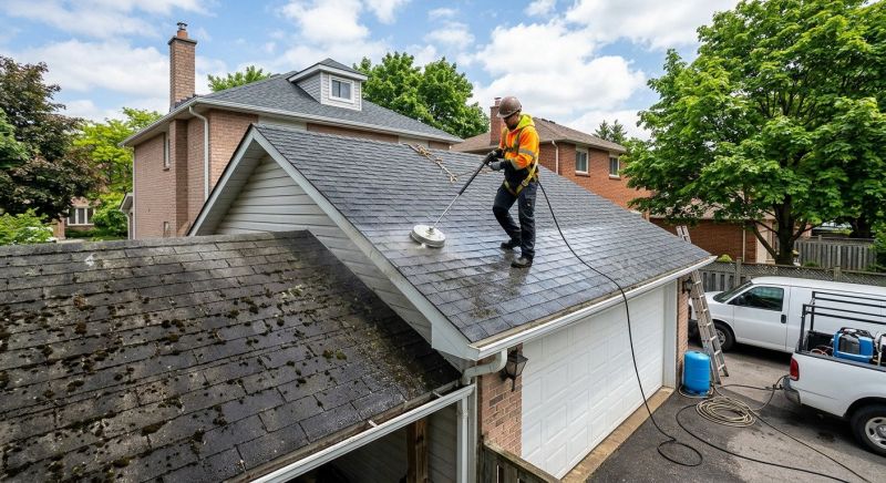 Slate Roof Power Washing in Vancouver, WA