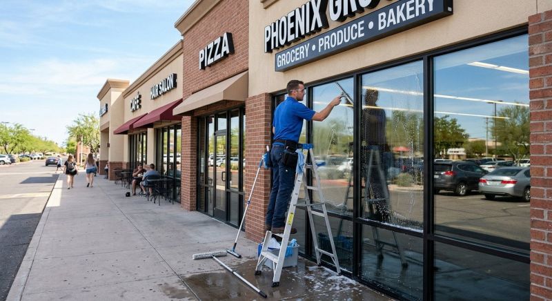 Storefront Window Cleaning in Littleton, CO