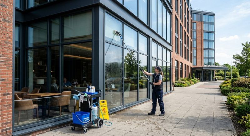 Strip Mall Window Cleaning in Denver County, CO